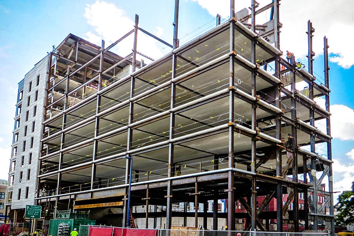 多层钢结构建筑